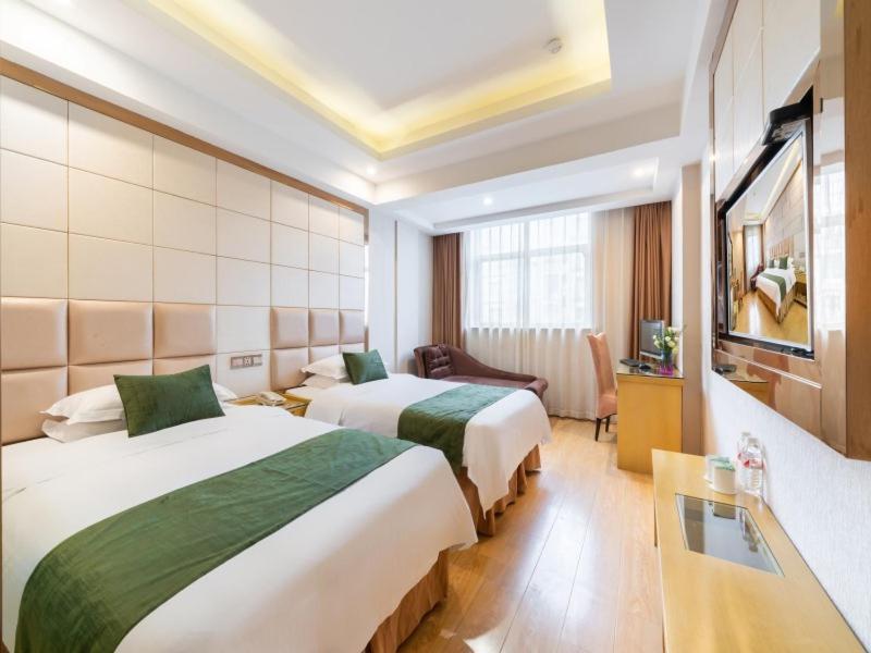 Greentree Inn Zhejiang Jinhua Yiwu International Trade City Changchun Street Shell Hotel Ngoại thất bức ảnh