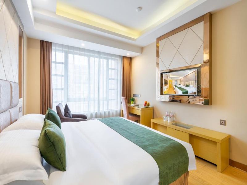 Greentree Inn Zhejiang Jinhua Yiwu International Trade City Changchun Street Shell Hotel Ngoại thất bức ảnh